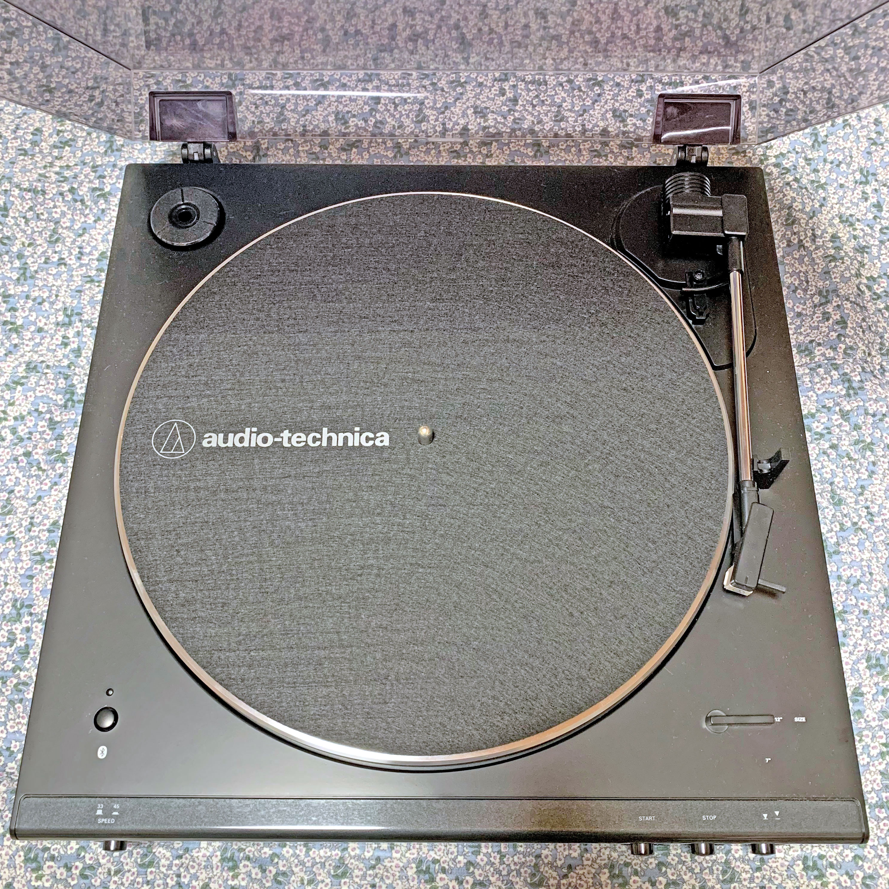 手順2:ターンテーブルシートをセット