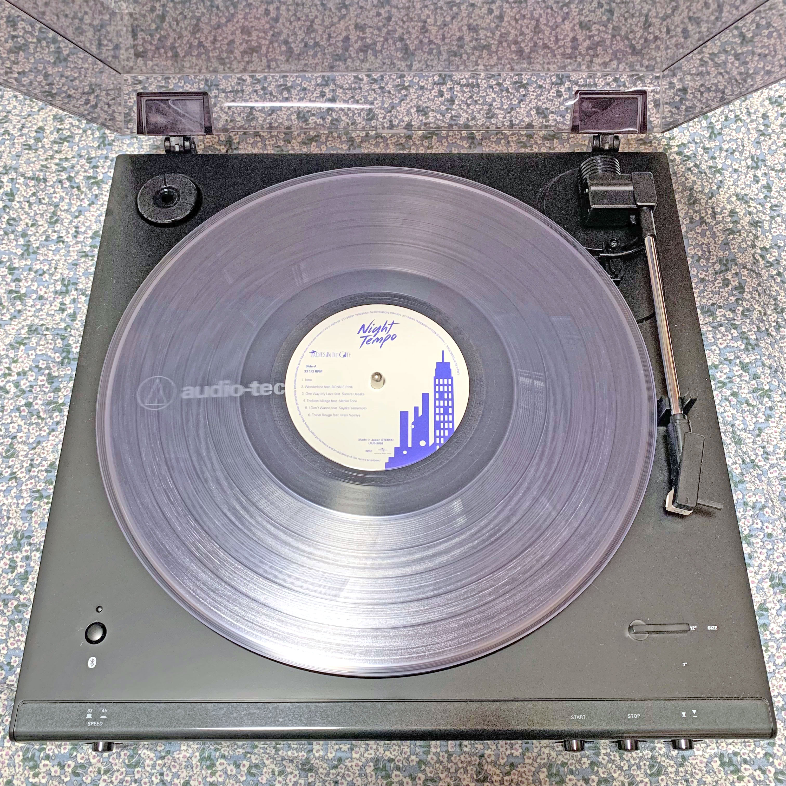 手順4:レコード盤をセット